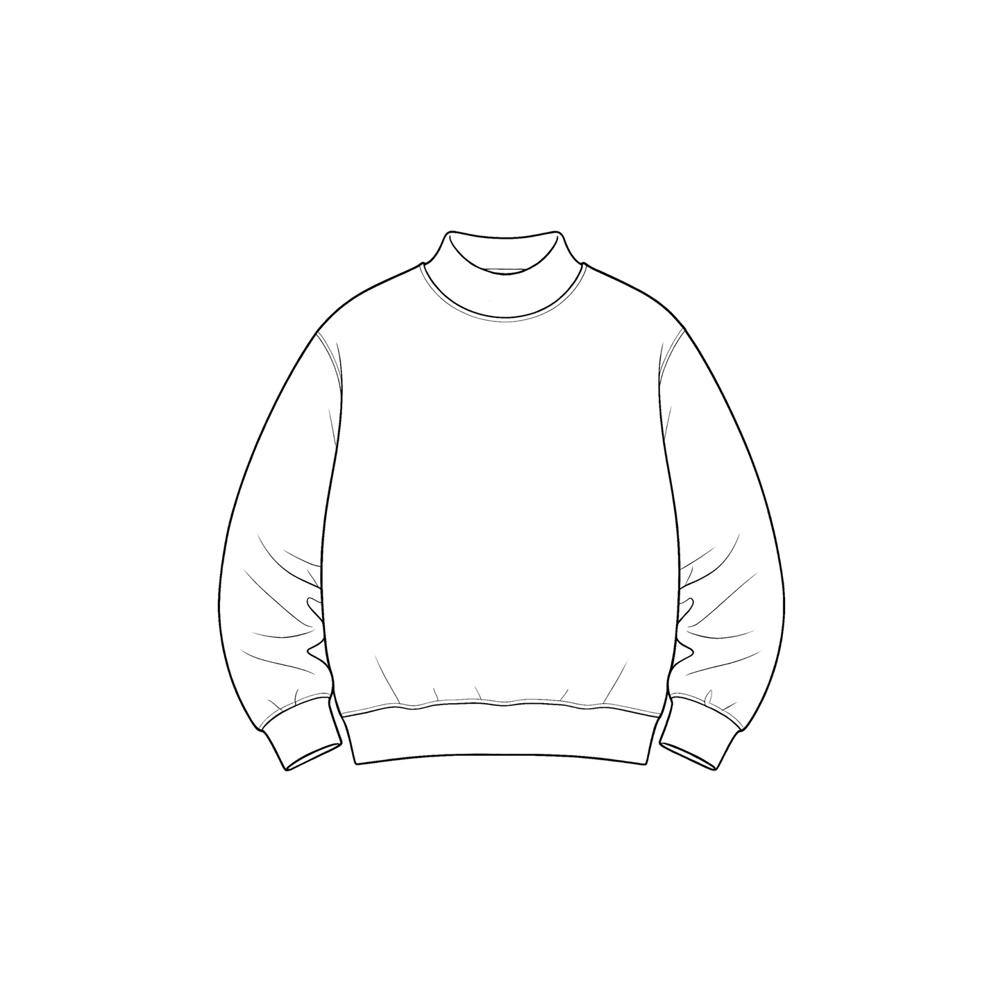 custom moq 5 mix size High Neck Baby Kids Solid Mock Neck Long Sleeve Pullover Sweatshirt Toddler Boys Girls Fall Casual Top
