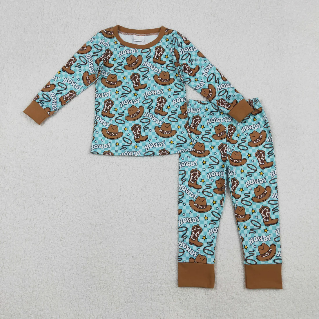 RTS NO MOQ Sibling baby girls boy clothes long sleeve pants sets