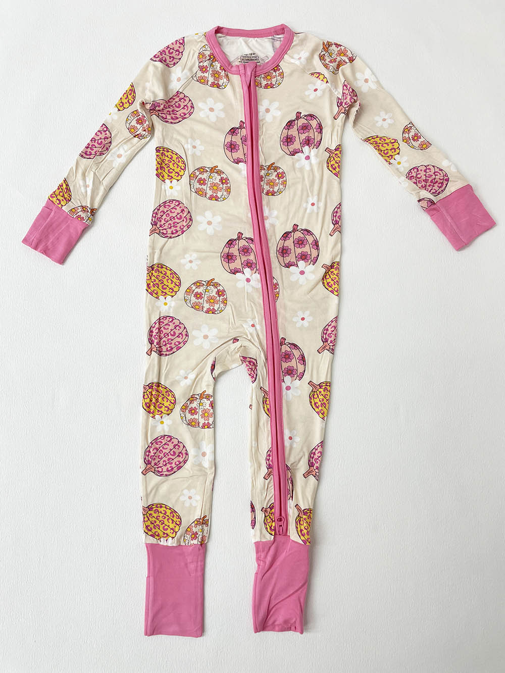 Custom moq 5 each style eta 6-7weeks baby girl clothes pumpkin long sleeve romper-25.8.9