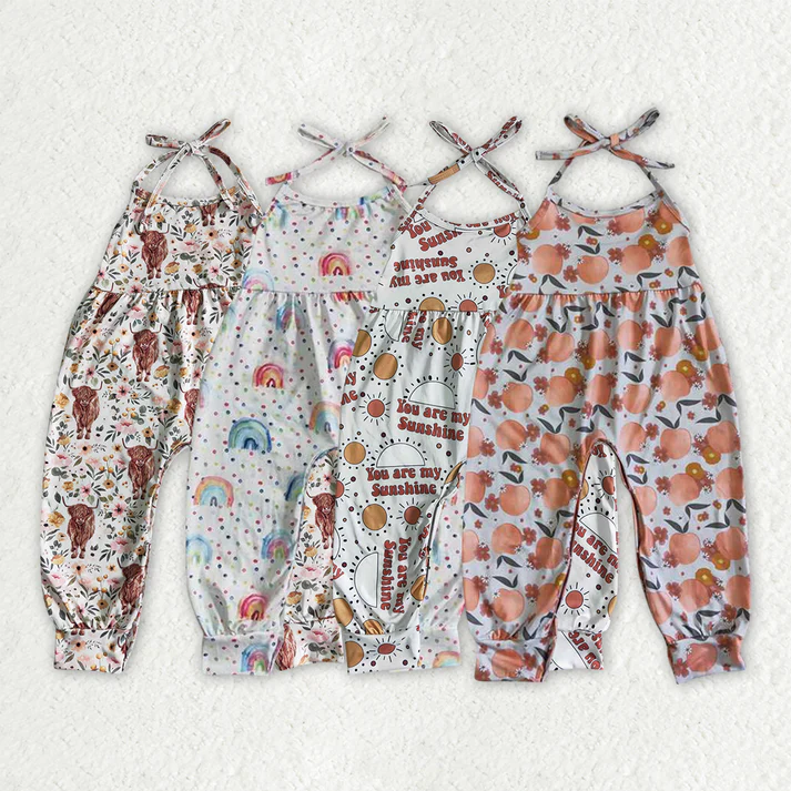 RTS Baby girls clothes suspender jumpsuit