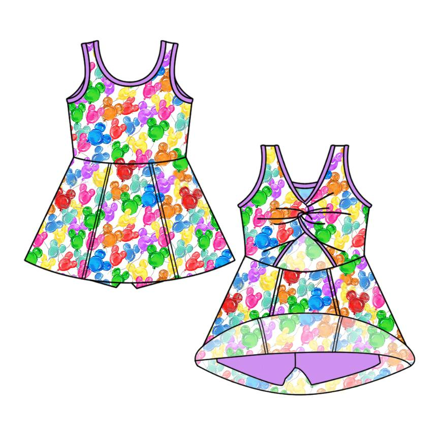 Custom moq 5 mix size milk silk summer teams baby girls clothes pink sleeveless skirts sets and dress 1 and dress 2 and dress 3-25.7.4