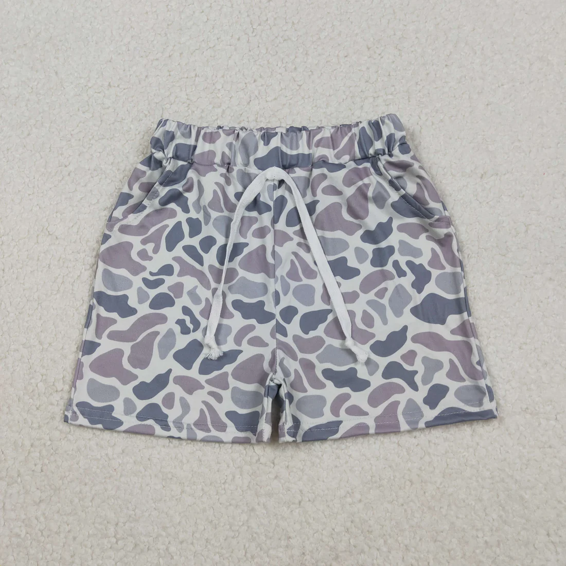 RTS NO MOQ Sibling Baby Boys clothes Summer Camouflage Shorts and pants
