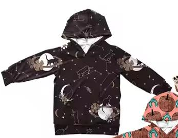 Custom moq 5 each style eta 6-7weeks baby boy clothes hooded long sleeve tops 5-25.7.25