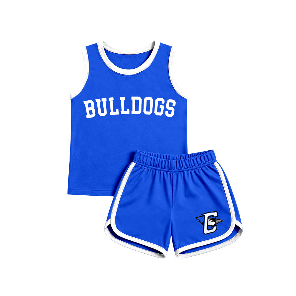 custom moq 5 mix size XY071402 Baby Sleeveless Tank Top Elastic Waist Shorts Team Casual Outfit