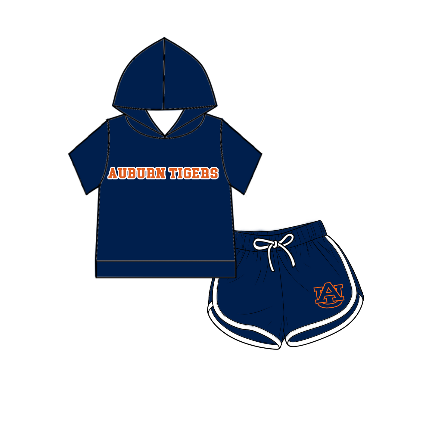 custom moq 5 mix size XY070304 Baby Kids Navy Blue Top And Pants Casual Clothes Sets
