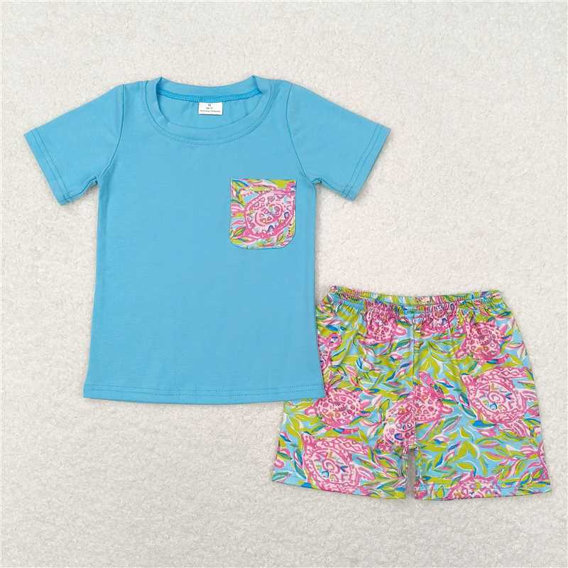 RTS Boys and girls Short Sleeve Shorts sets briefs sets dress
