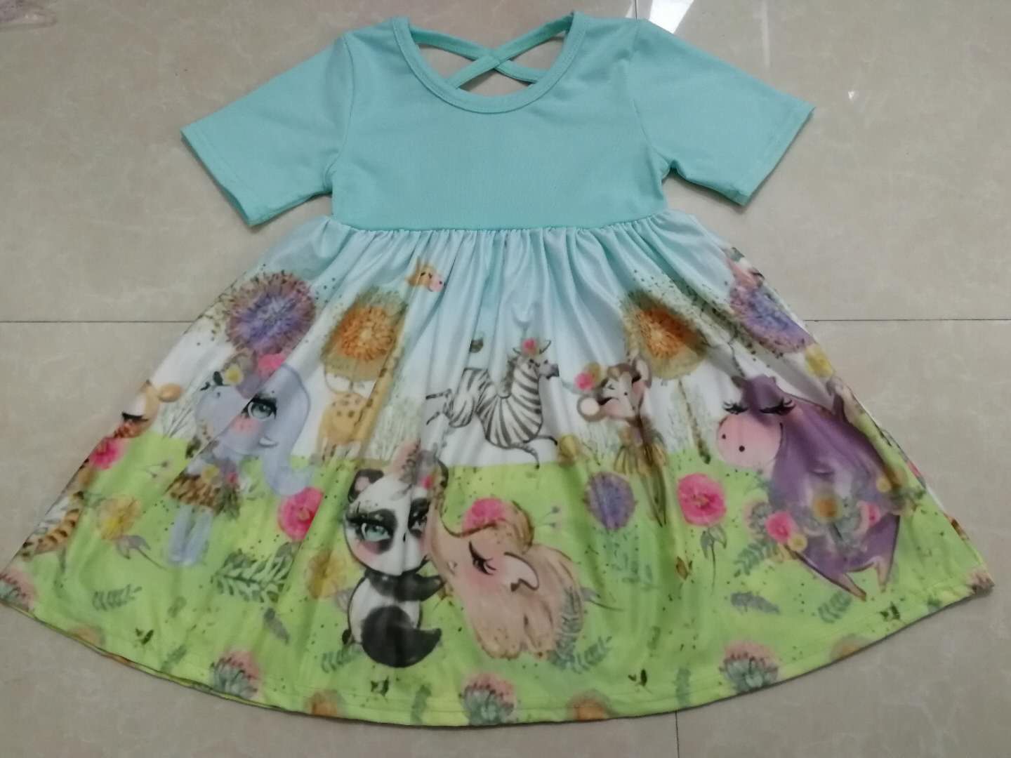 moq 3  summer panda skirt