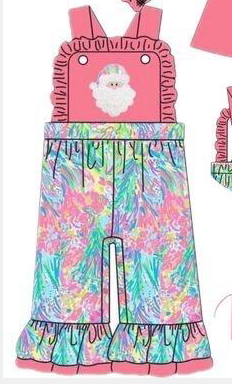 pink summer romper