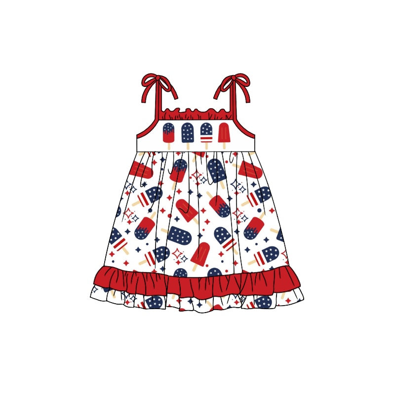 Girls suspender dress