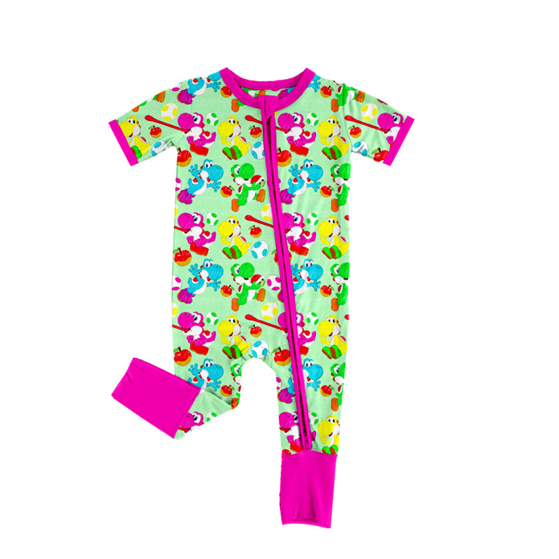 Pre-order baby girl clothes short sleeve summer romper