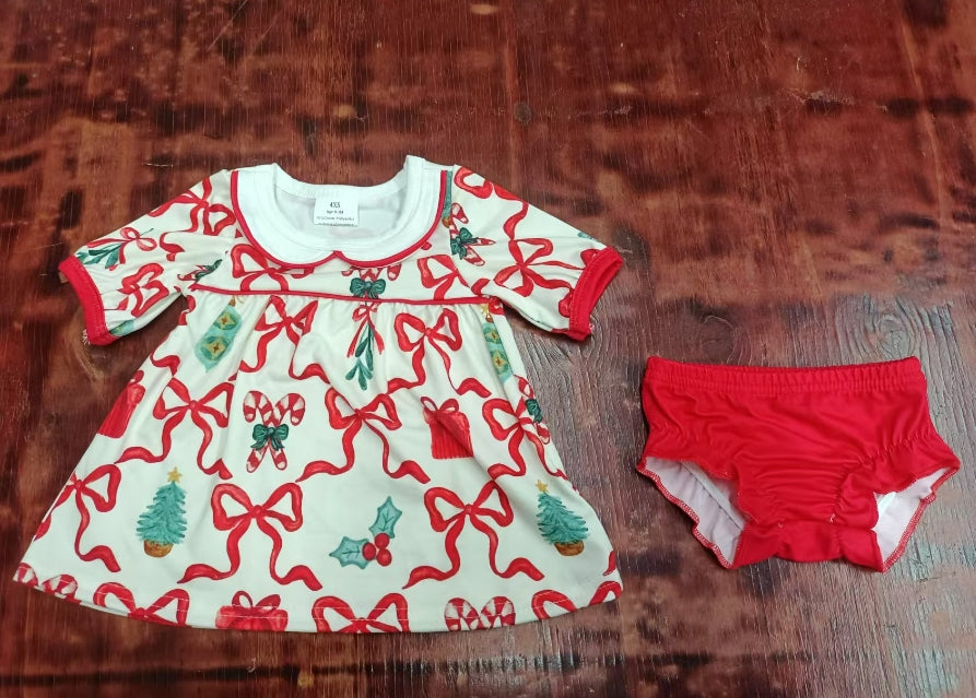 Custom moq 3 eta 6-7weeks Red bow tie short-sleeved thong suit