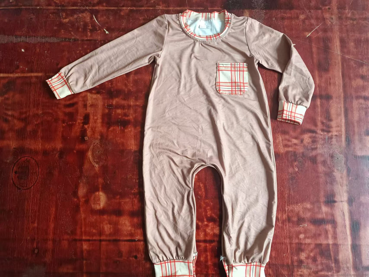 Custom moq 3 eta 6-7weeks Chocolate Long Climbing Suit - With Pockets