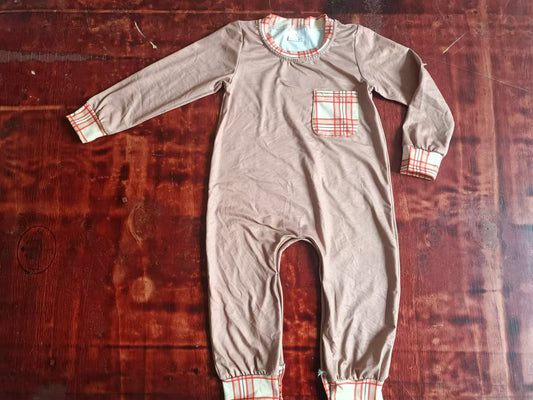 Custom moq 3 eta 6-7weeks Chocolate Long Climbing Suit - With Pockets