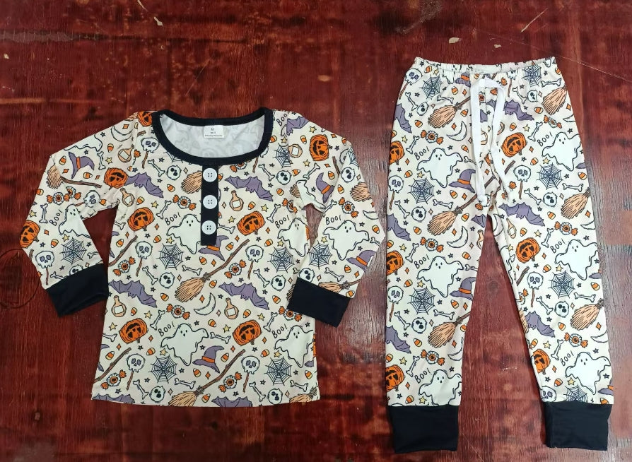 Custom moq 3 eta 6-7weeks Halloween button-down black long-sleeved suit