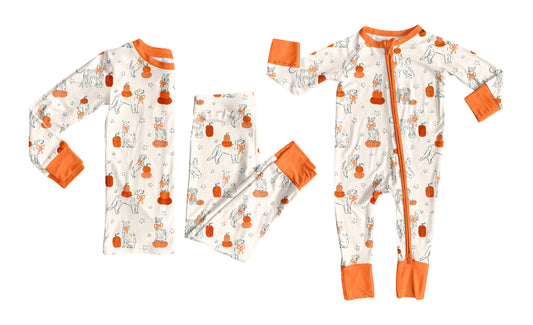 25.8.15 custom each style moq 5eta 4-6week Sibling Sister pumpkin baby boy long sleeve pants sets and rompers match family design