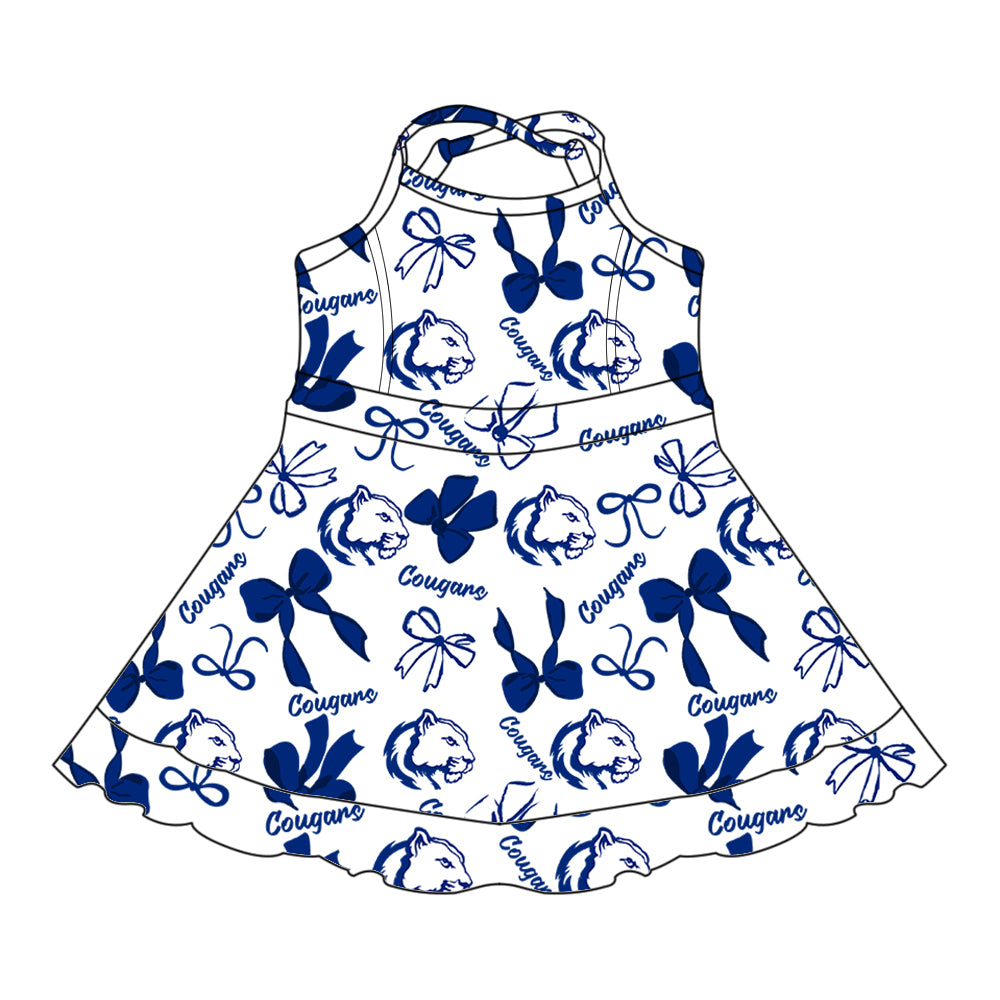 Custom moq 5 mix size milk silk summer teams baby girls clothes bow blue hooded long sleeve pants sets and skirts sets and dress and jumpsuit and top-25.7.29