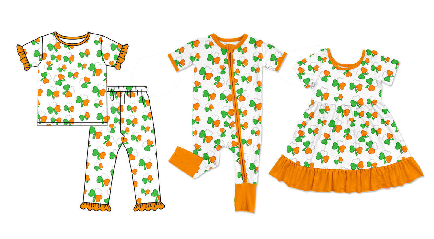 25.11.10 custom each style moq 5 eta 6-8week Sibling Sisters baby girl short sleeve pants sets and dress and rompers match family design