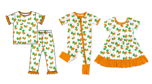 25.11.10 custom each style moq 5 eta 6-8week Sibling Sisters baby girl short sleeve pants sets and dress and rompers match family design