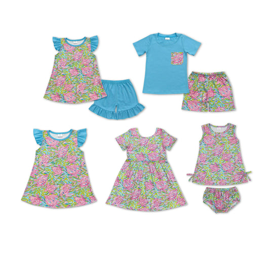 RTS Boys and girls Short Sleeve Shorts sets briefs sets dress