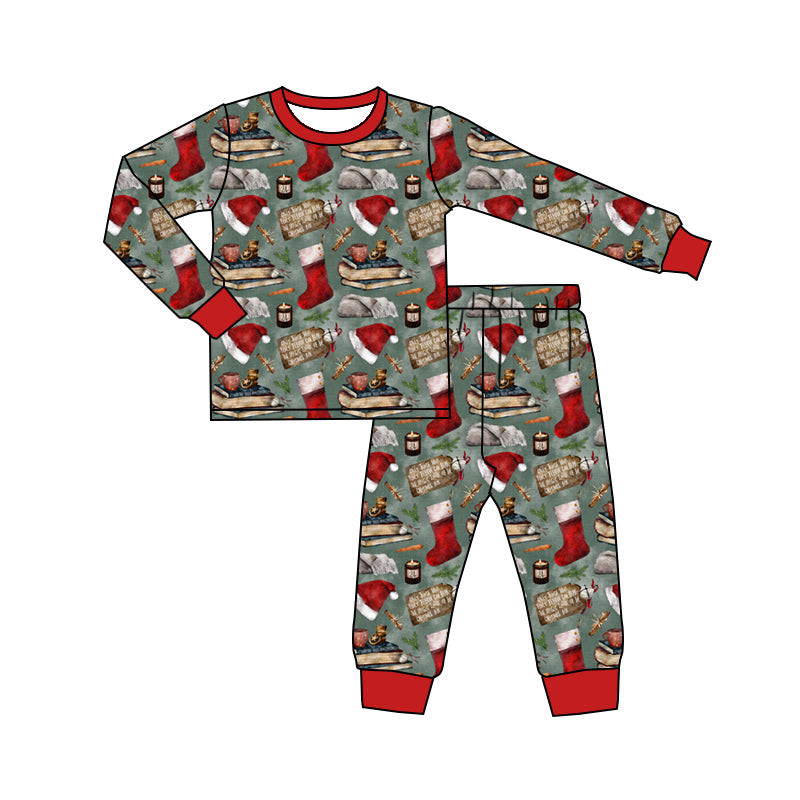 7.1 custom each style moq 5eta 4-6week Sibling Sister Christmas red baby boys sets and rompers match family design