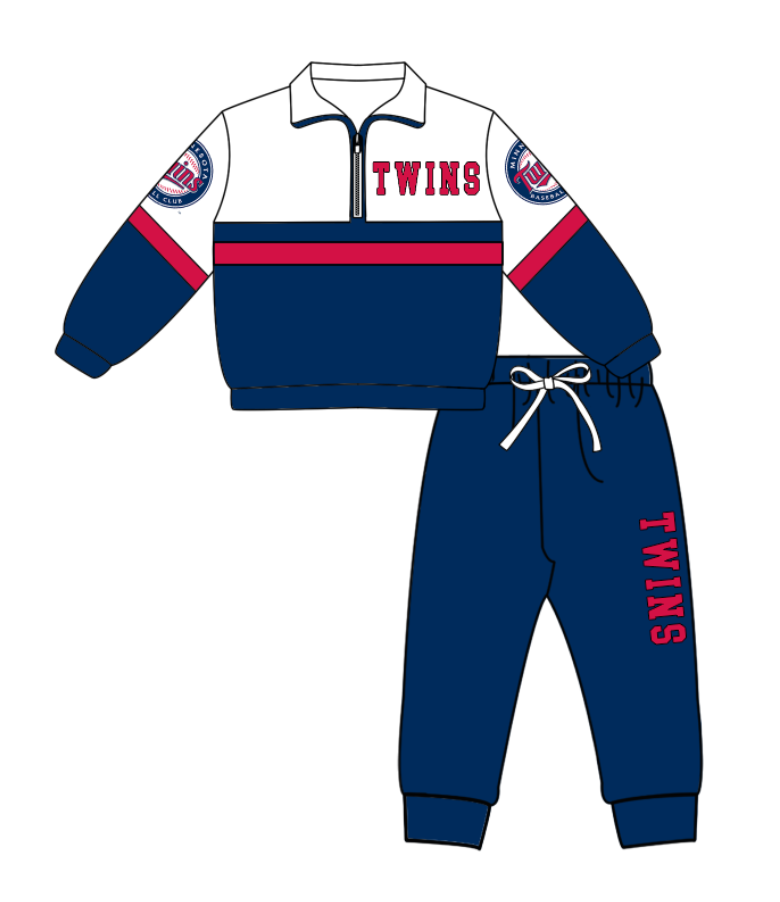Custom moq 5 mix size yoga fabric blue zip-up jacket, long-sleeved shirt, and trousers set