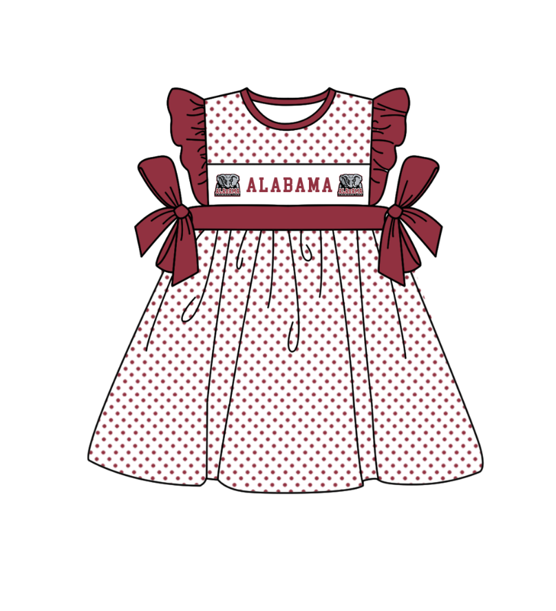 Custom moq 5 mix size milk silk summer teams Boys Short Sleeve Top Red Striped Shorts Set With Matching Romper Girls Flutter Sleeve Polka Dot Dress Romper