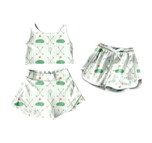 4.18 custom each style moq 5eta 4-6week Sibling Sisters baby girls clothes Short sleeve yoga dress and shorts match family design