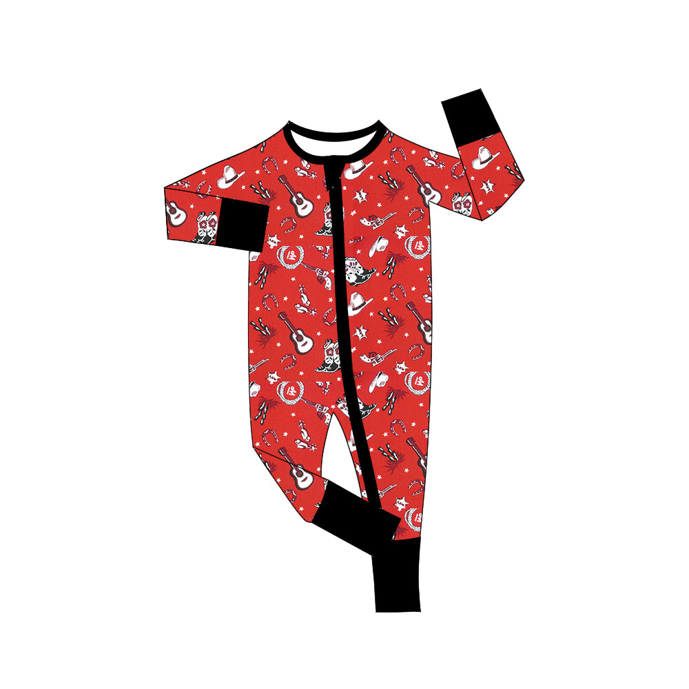6.27 custom each style moq 5eta 4-6 week Sibling Sister hat boots red baby boys outfits and romper match family design