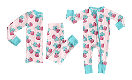 25.9.5 custom each style moq 5eta 4-6week Sibling Sisters love baby girl clothes long sleeve pants sets and romper match family design