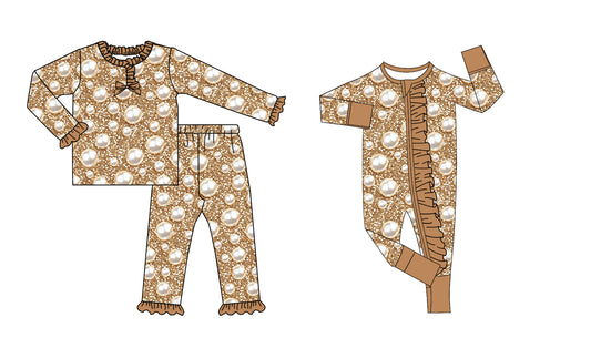 25.8.26 custom each style moq 5eta 4-6week Sibling Sisters baby girl clothes long sleeve pants sets and romper match family design