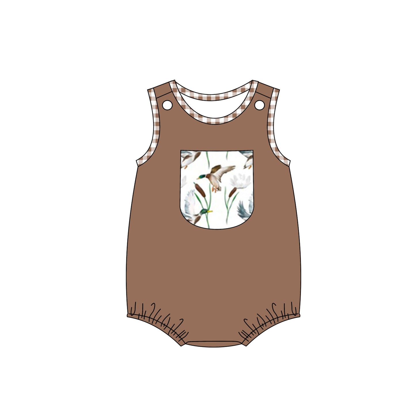 Deadline April 26 Summer romper girl duck romper