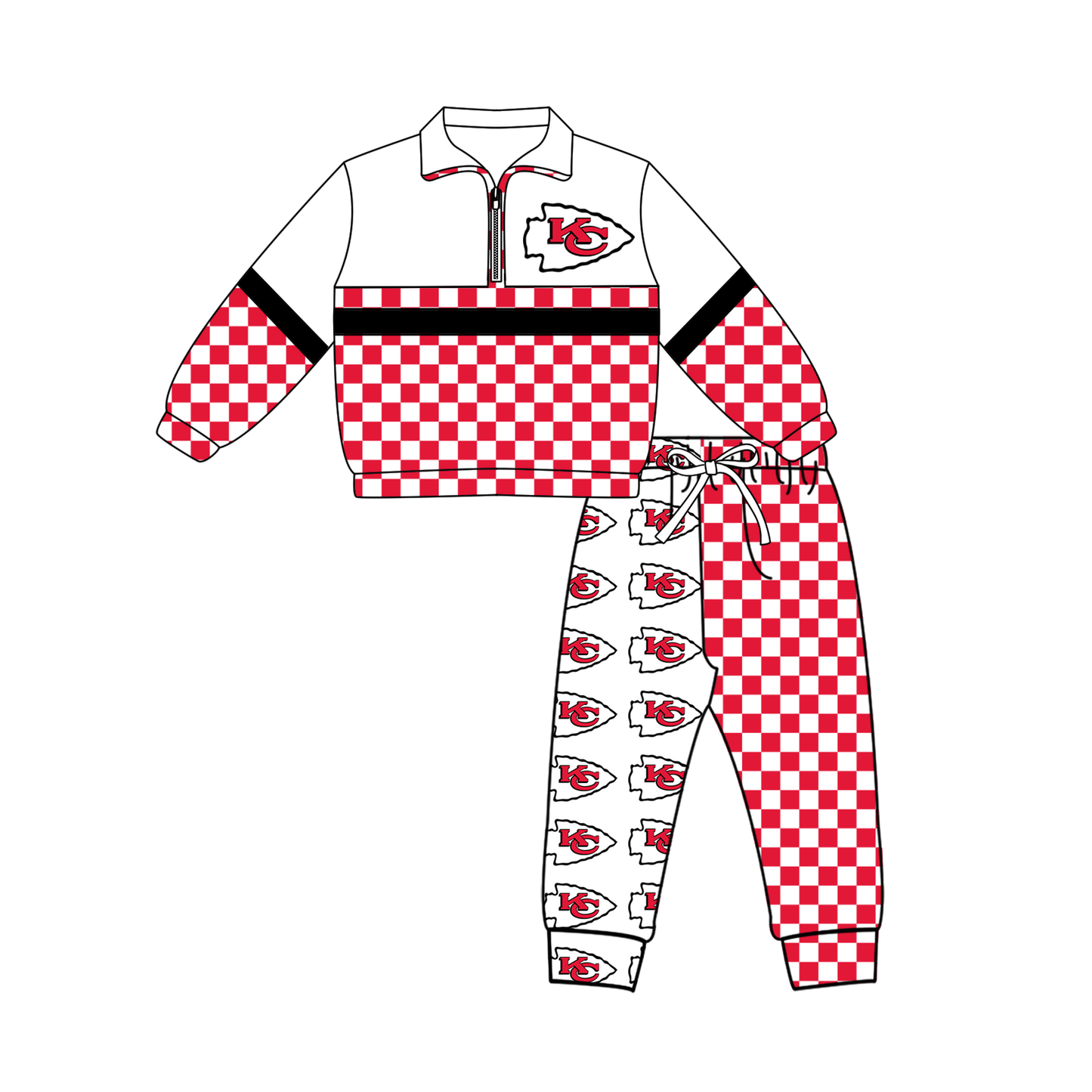 custom moq 5 mix size MSD070404 Baby Kids Zipper Long Sleeve PulloverJogger Pants Casual Outfit Set