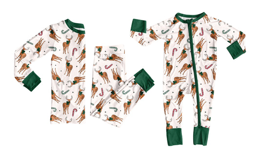 25.8.23 custom each style moq 5eta 4-6week Sibling Sisters Christmas deer baby boy long sleeve pants sets and romper match family design