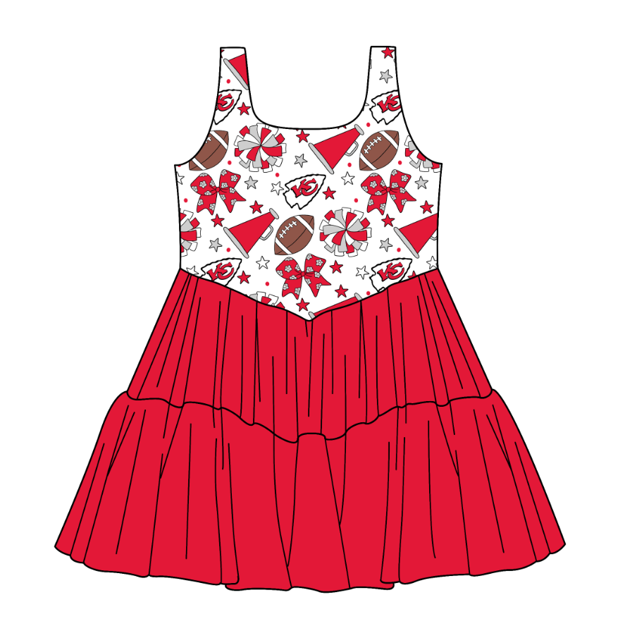 Custom moq 5 mix size milk silk summer teams Baby Girls Bows Stars Sleeveless Knee-Length Dress Cute Clothing