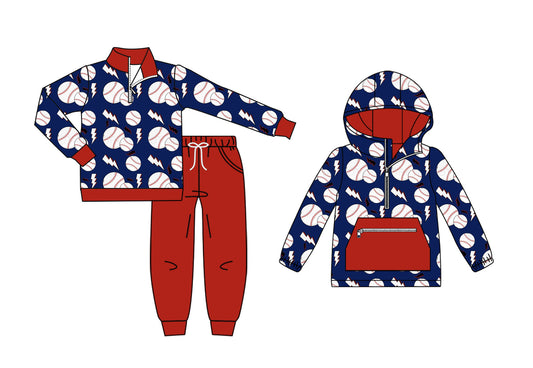 25.9.9 custom each style moq 5eta 4-6week Sibling Sisters baseball baby boy long sleeve pants sets and top match family design