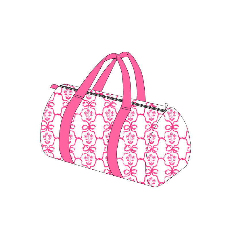 7.19 custom each style moq 5 eta 4-6weeks baby kids floral pink fashion backpack