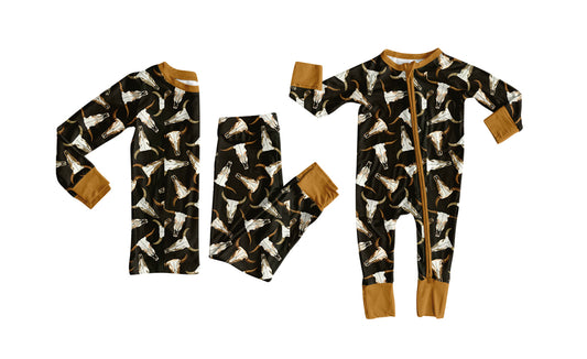 25.8.11 custom each style moq 5eta 4-6week Sibling Sister cow head baby boy long sleeve pants sets and rompers match family design