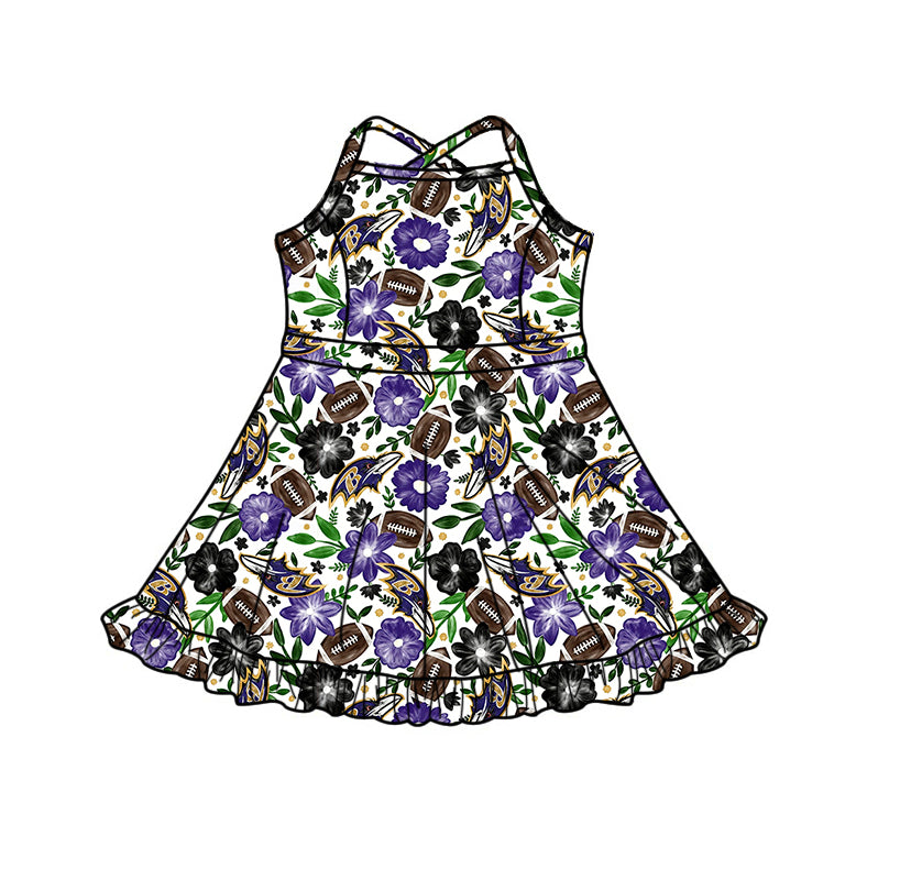 Custom moq 5 mix size milk silk summer teams Baby Girl Sleeveless Top And Purple Shorts Set Sleeveless Skirt Set Yoga Dress Romper