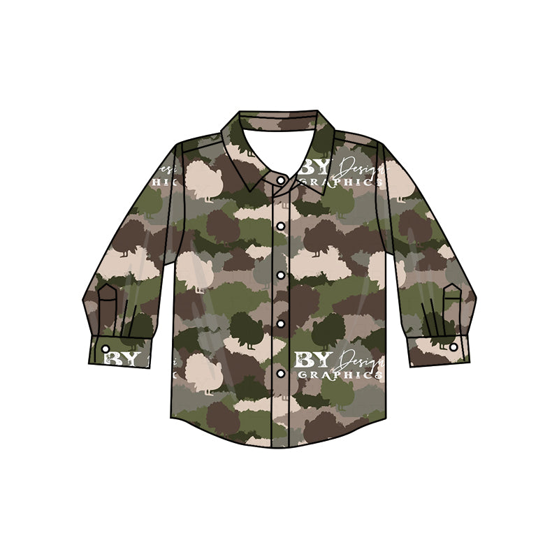 6.8 custom each style moq 5 eta 4-6week Sibling Sister camouflage boys long sleeve top and hooded long sleeve top