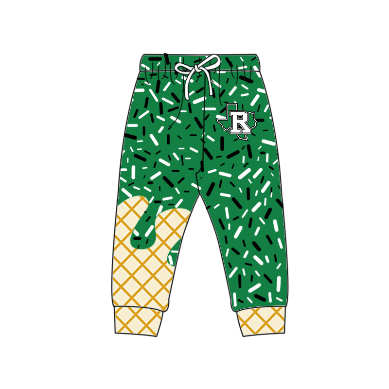 Custom moq 5 mix size milk silk summer teams baby girls clothes bow green hooded long sleeve pants sets and dress and top and hooded top and pant-25.8.13