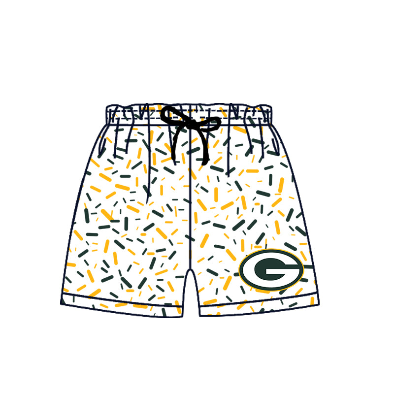 Custom summer teams baby girls clothes team white hooded long sleeve tops and short sleeve top and dress and pants and shorts-25.6.10
