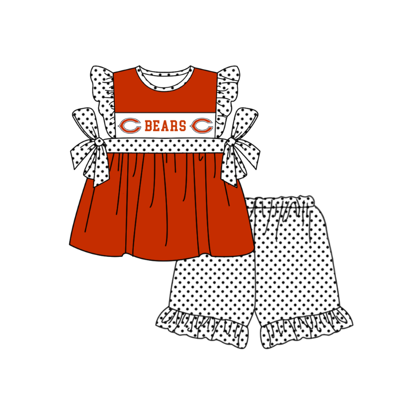 Custom moq 5 mix size milk silk summer teams baby girl boys clothes red short sleeve shorts sets 2  and dress and rompers 2 series