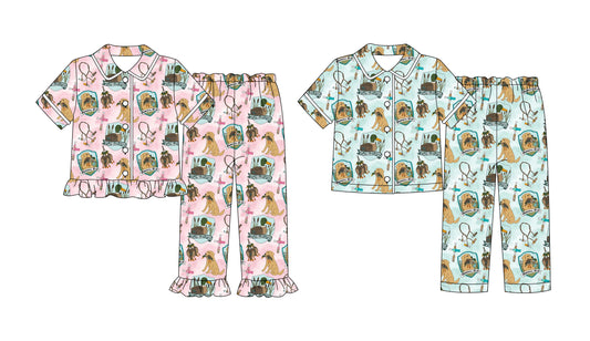 25.10.16 custom each style moq 5 eta 6-8week Sibling Sisters baby boy short sleeve pants sets 2 match family design