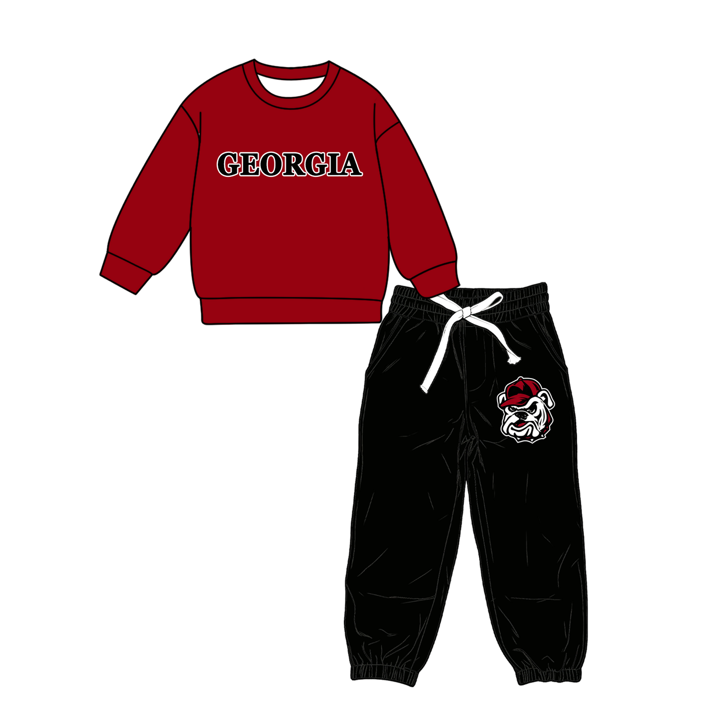 custom moq 5 mix size MSD070904 Baby Kids Long Sleeve Tops Pocket Pants Outfit Set