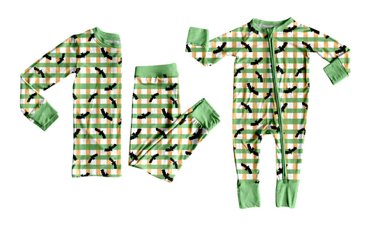 25.6.13 custom each style moq 5eta 4-6week Sibling Sisters bat baby boy long sleeve pants sets and rompers match family design