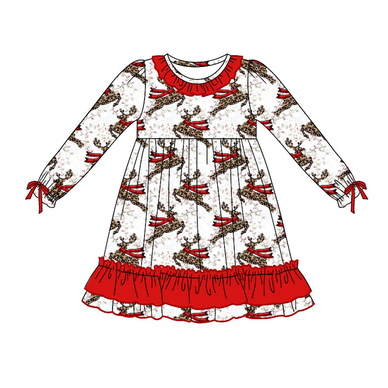 8.20 custom each style moq 5eta 4-6week Sibling Sister Christmas baby girl sets and dress and rompers match family design
