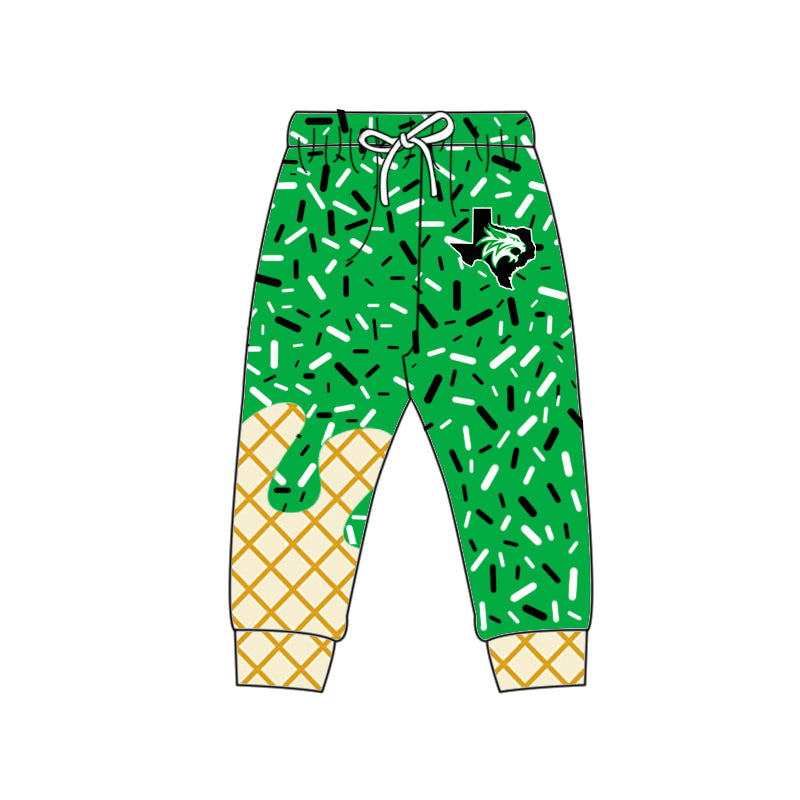 Custom moq 5 mix size milk silk summer teams baby girls clothes bow green hooded long sleeve pants sets and dress and top and hooded top and pant-25.8.12