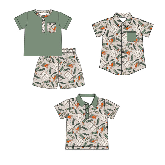 26.1.14 custom each style moq 5 eta 6-8 week Sibling Sister baby boy short sleeve shorts sets and top 2 match family design