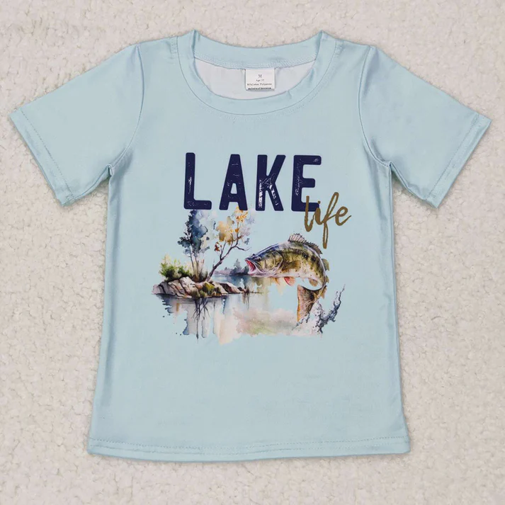 RTS NO MOQ baby girl clothes short-sleeved tops