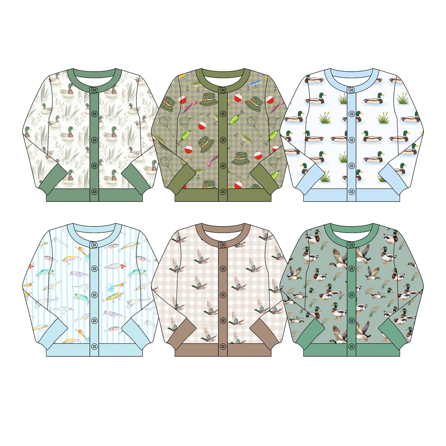 Custom moq 5 mix size Sibling Baby Girl Long-Sleeved Button Top Infant Outfit Casual Print Top for Little Girls